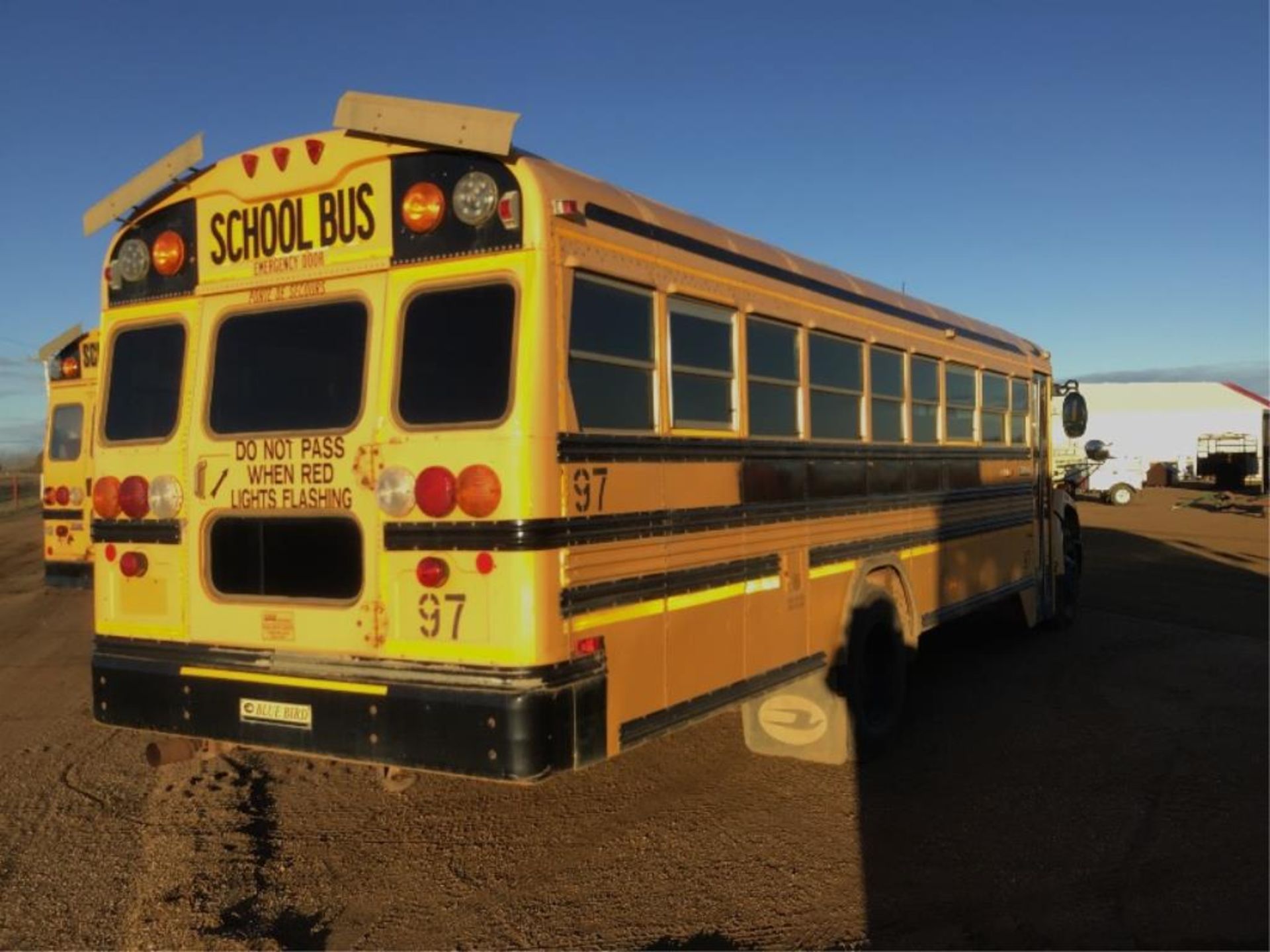 2009 Bluebird 54-pass Bus VIN 1BAKCCKAX9F254648 Cat Diesel Eng, A/T, 227,680km - Image 4 of 10