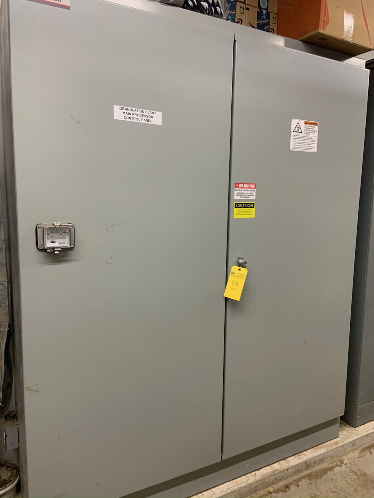 Allen Bradley Automation PLC control cabinet