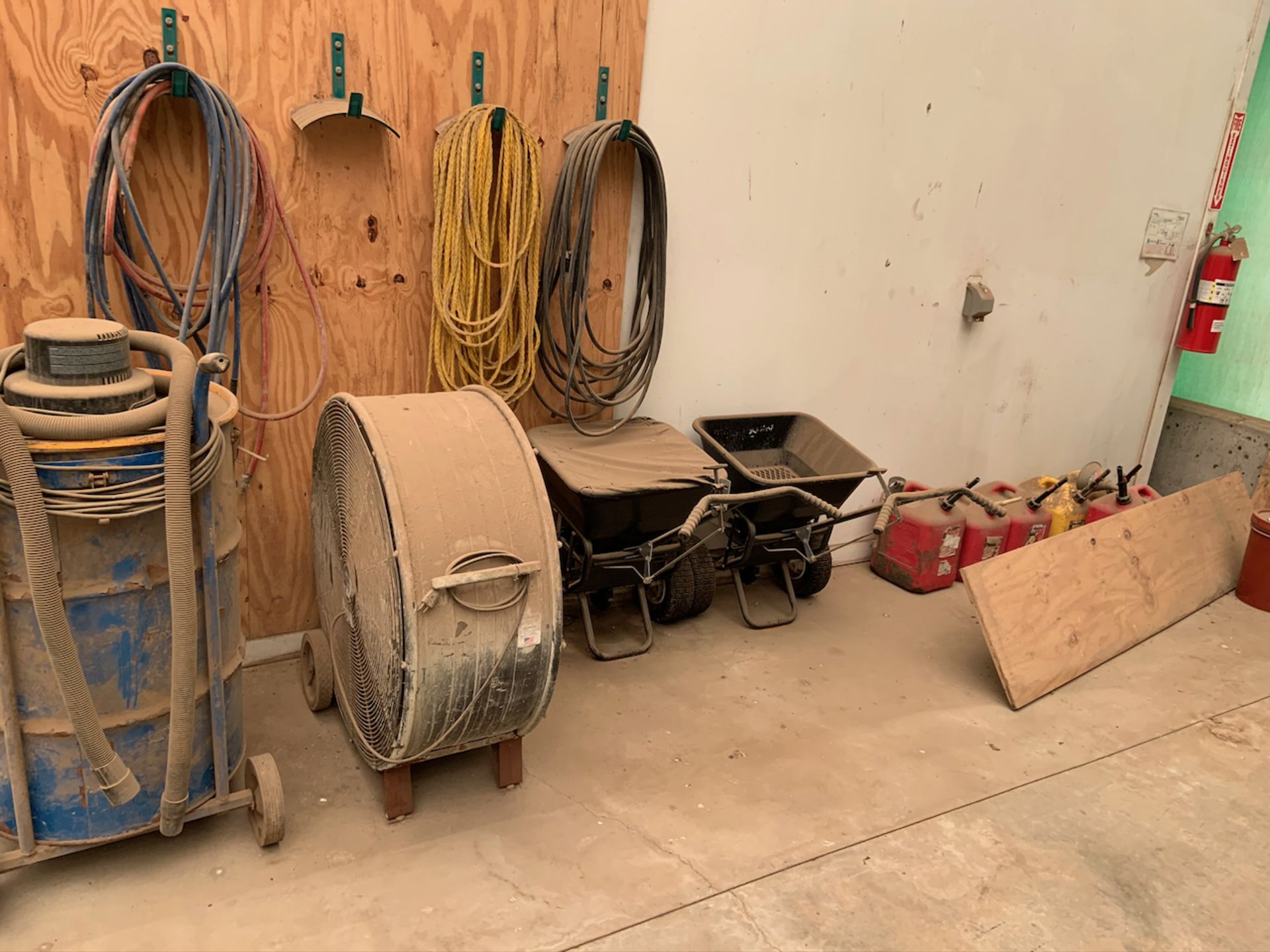 Assorted Garden Tools, gas tanks & Fan - Image 2 of 2