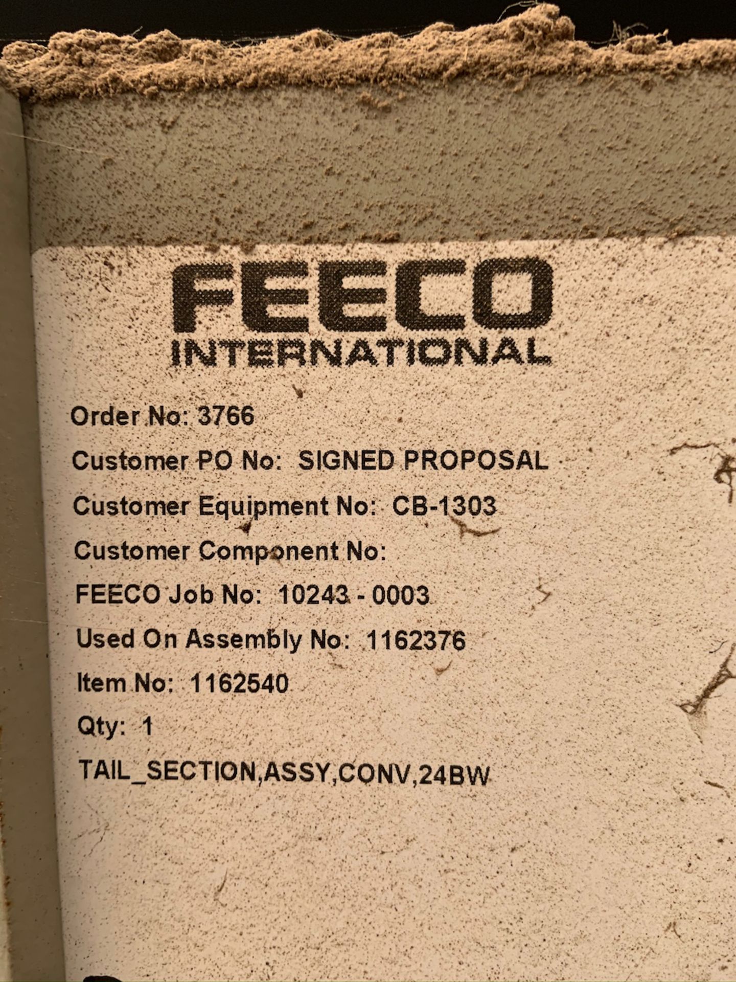 FEECO Belt Conveyor - Image 2 of 6