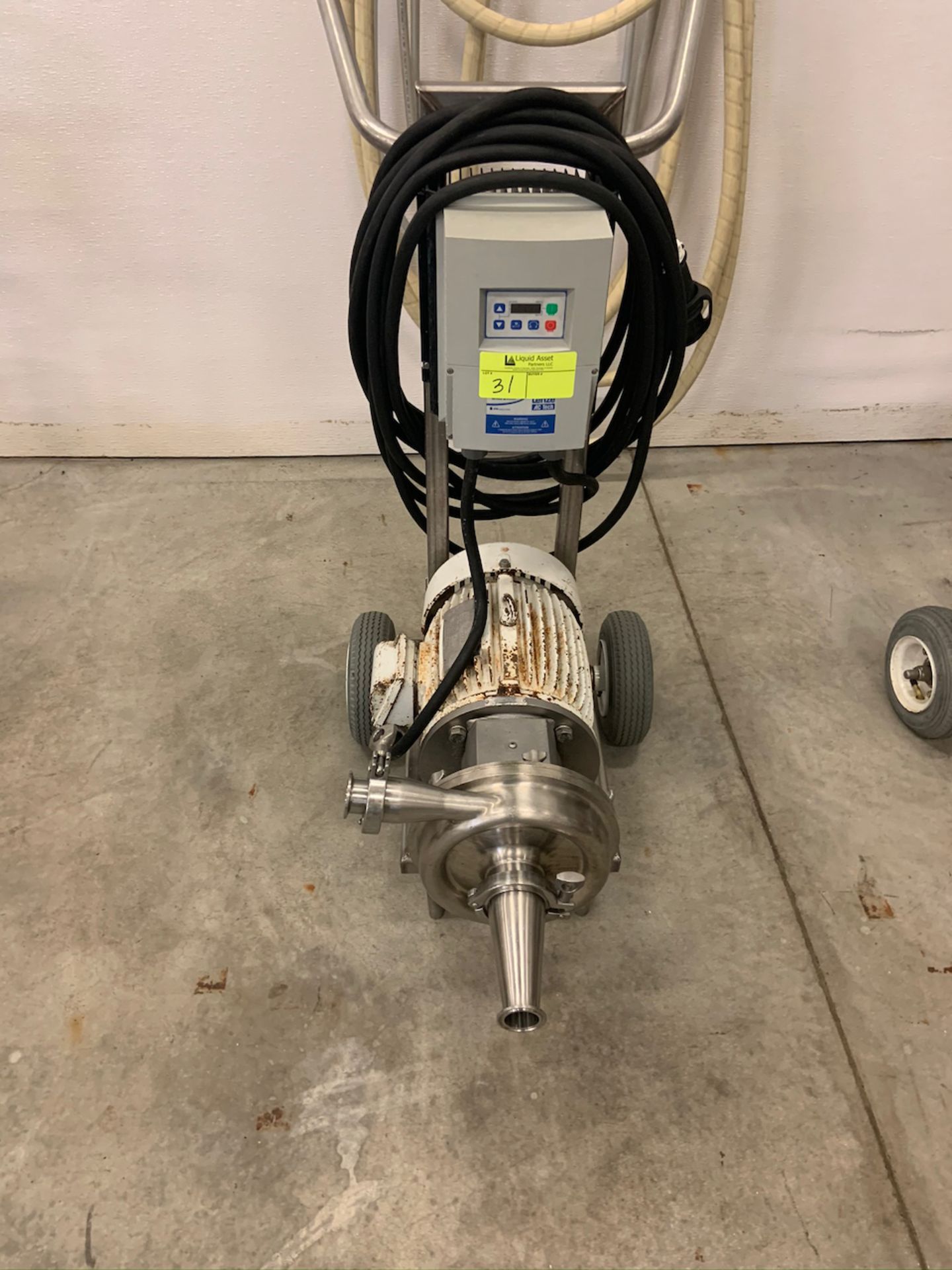 Portable S.S. Pump w/ electric motor