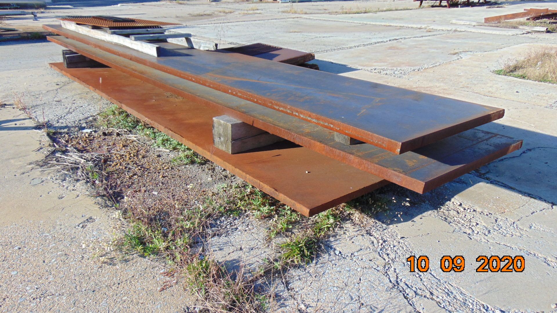 Assorted Steel Stock Racks, Useable Steel Stock Incl. Plate / Tube-Pipe / "I"-Beam / Angle / "C"-Fra - Image 18 of 22