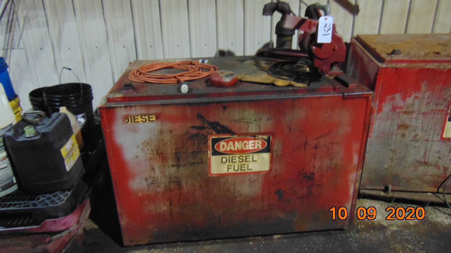 Contents in Trailer Repair Building and Attached Rear Building