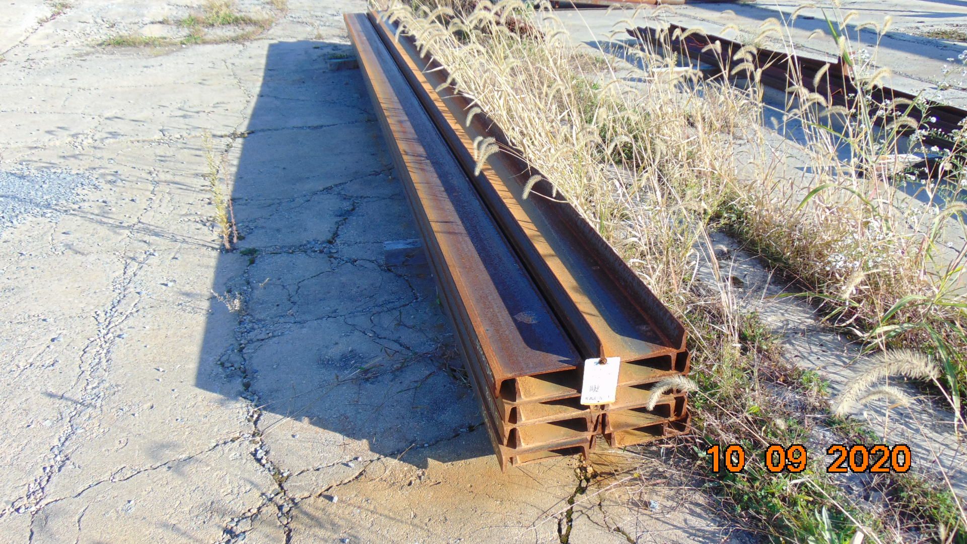 Assorted Steel Stock Racks, Useable Steel Stock Incl. Plate / Tube-Pipe / "I"-Beam / Angle / "C"-Fra - Image 9 of 22