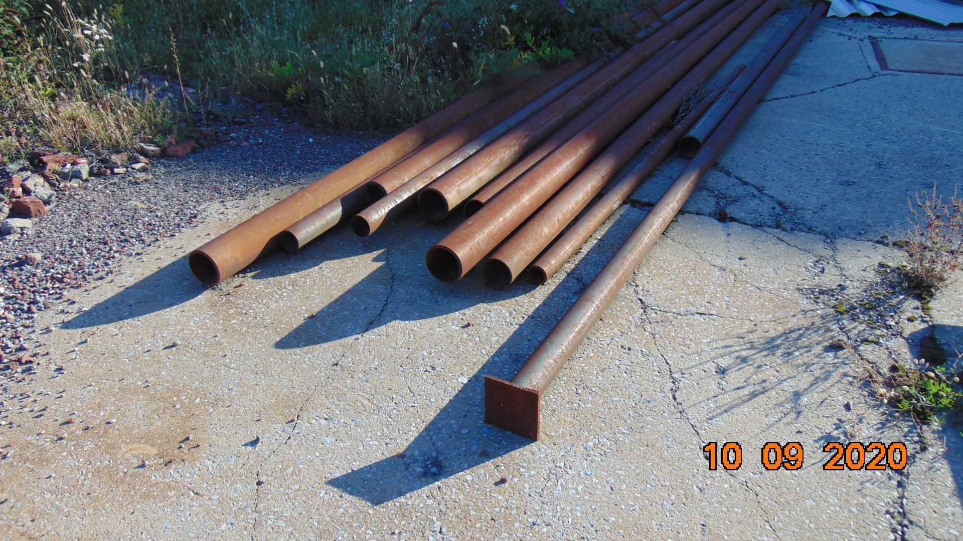 Assorted Steel Stock Racks, Useable Steel Stock Incl. Plate / Tube-Pipe / "I"-Beam / Angle / "C"-Fra - Image 17 of 22