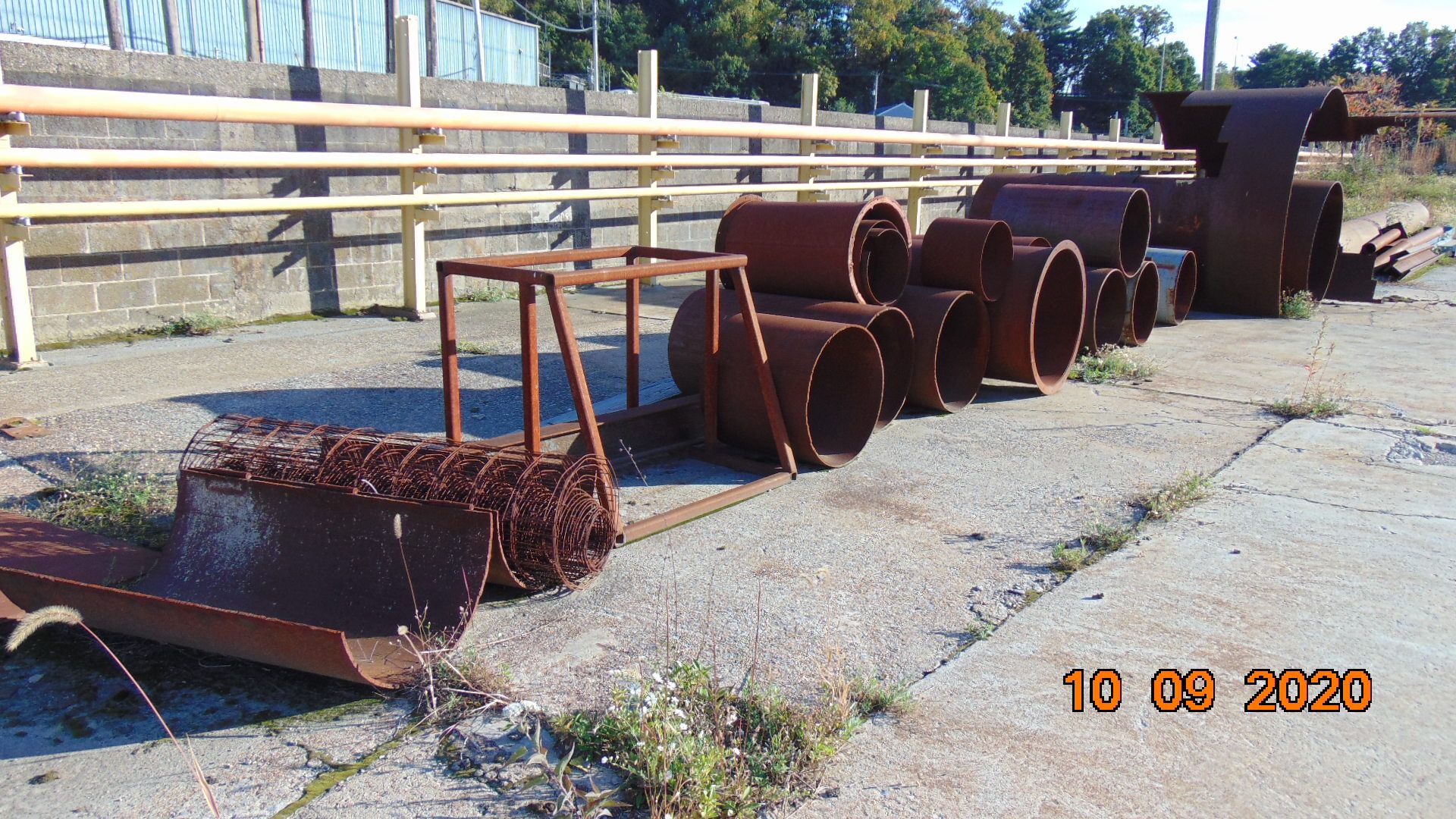 Assorted Steel Stock Racks, Useable Steel Stock Incl. Plate / Tube-Pipe / "I"-Beam / Angle / "C"-Fra - Image 12 of 22