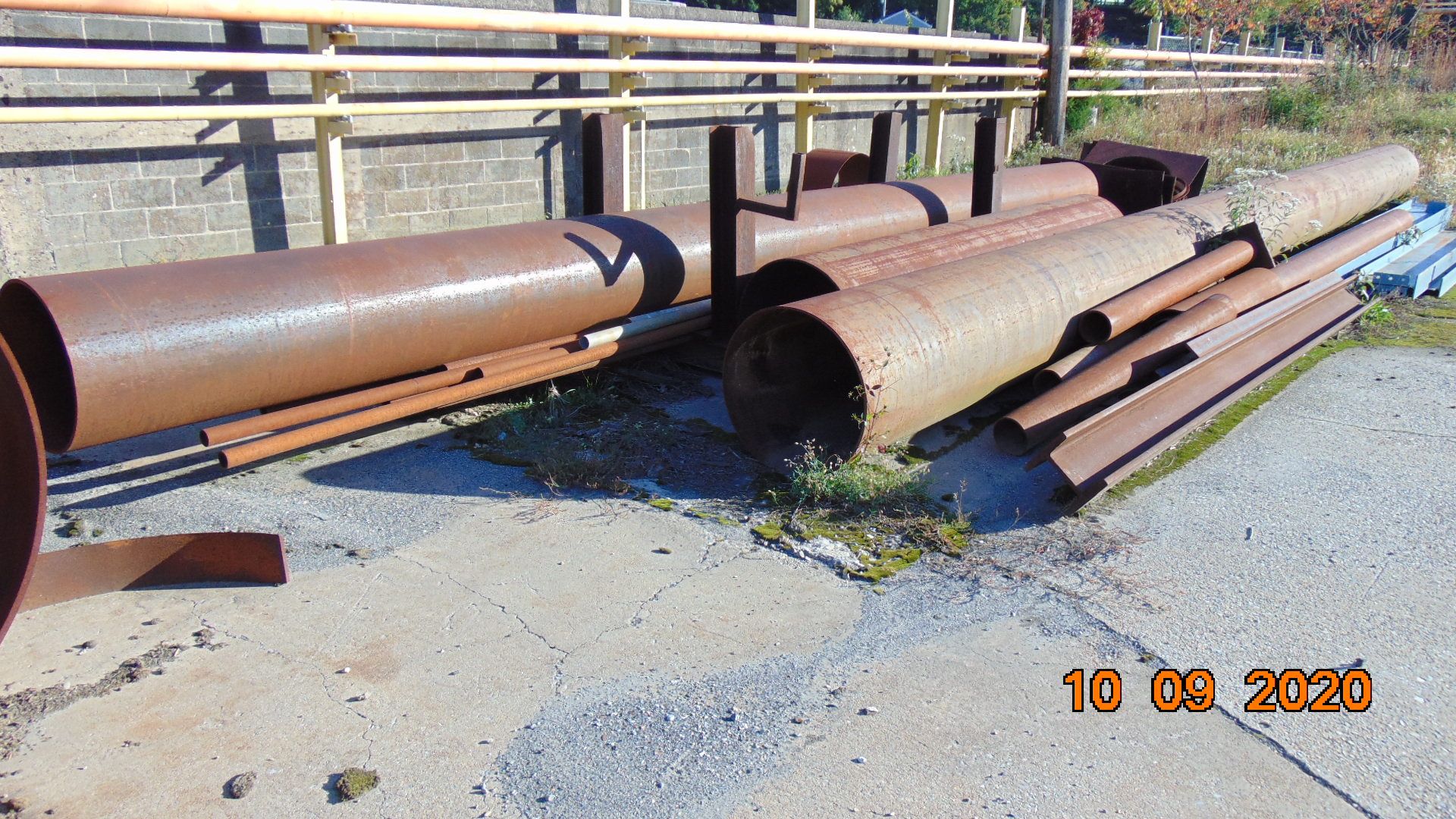 Assorted Steel Stock Racks, Useable Steel Stock Incl. Plate / Tube-Pipe / "I"-Beam / Angle / "C"-Fra - Image 13 of 22