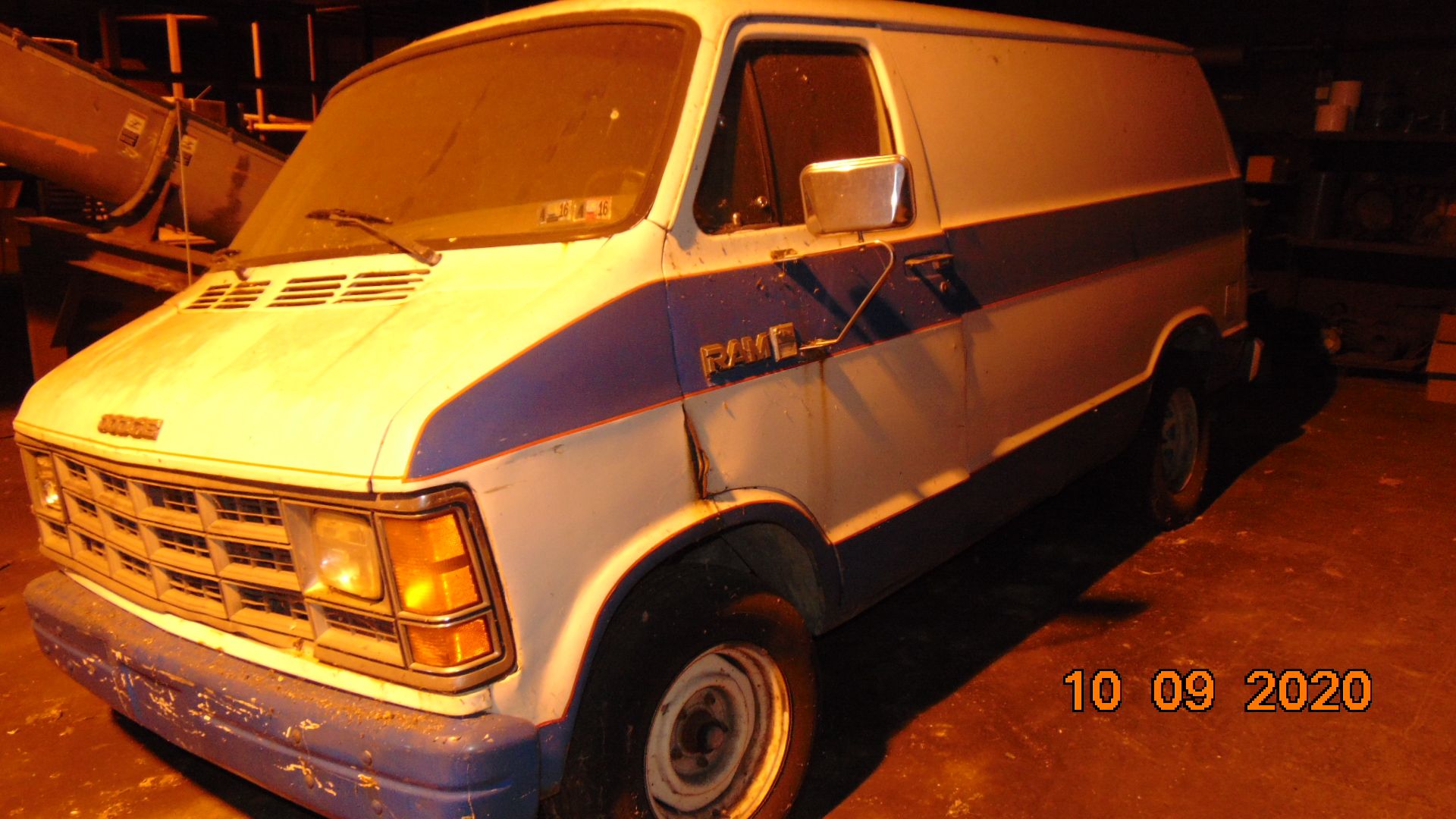 1987 Dodge B Series Ram 150 Cargo Van - Image 2 of 4