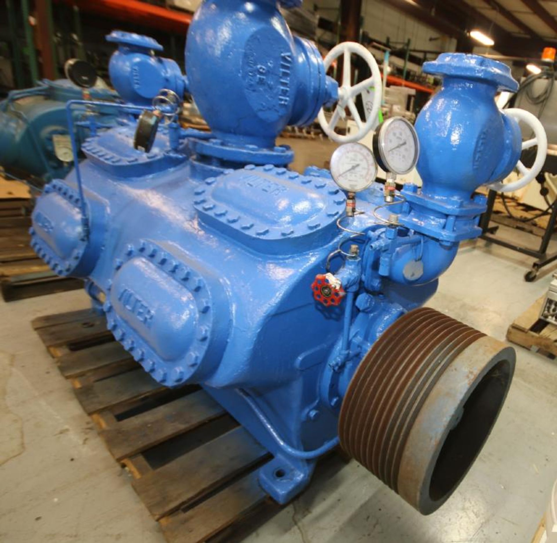 Vilter 16 - Cylinder Reciprocating Ammonia Compressor Head, Size A11B4416B, SN 21056, Order No. D- - Image 4 of 5