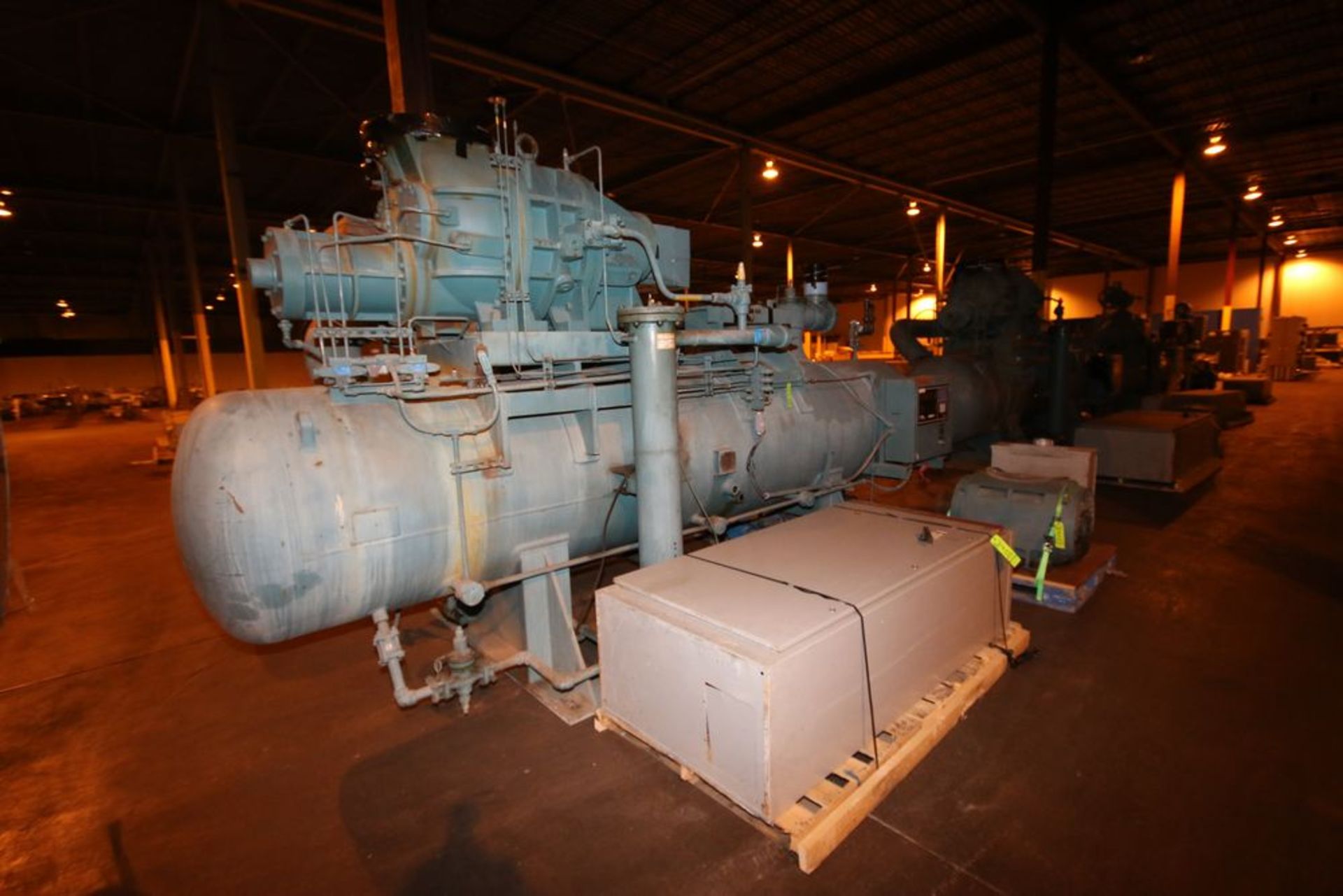 Frick 300 hp Rotary Screw Ammonia Compressor, M/N RWB II 496B, S/N S00610FMFTHAA03, R717 Refrierant, - Image 4 of 7