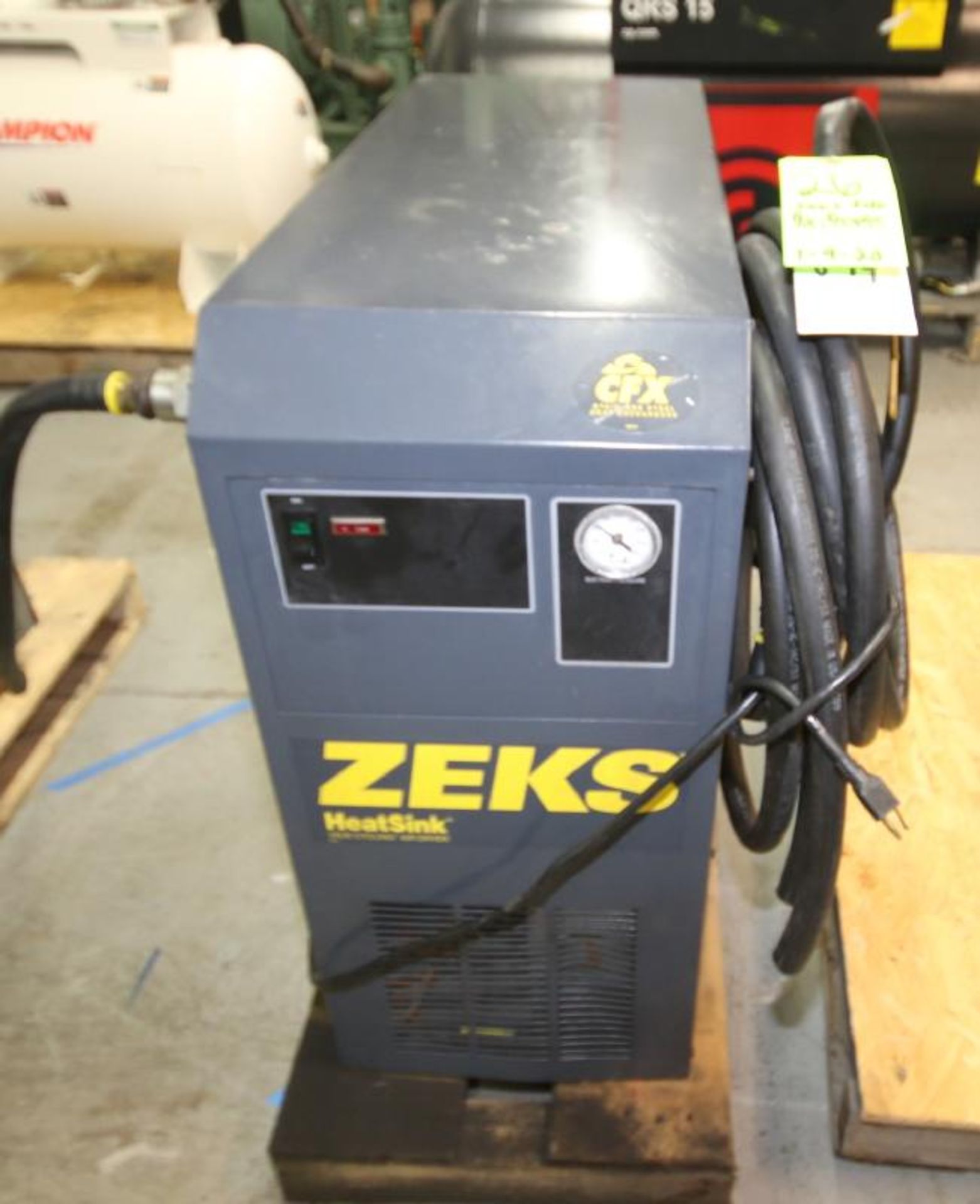 Zeks Heatsink Refrigerated Air Dryer, Model 100HSGA10Z01, SN 487869, R404 Refrigerant, 115V Single - Image 2 of 5