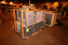 Pallet of Assorted Refrigeration Blowers, Includes (2) Bohn Single Fan Units, (1) Bohn Dual Fan