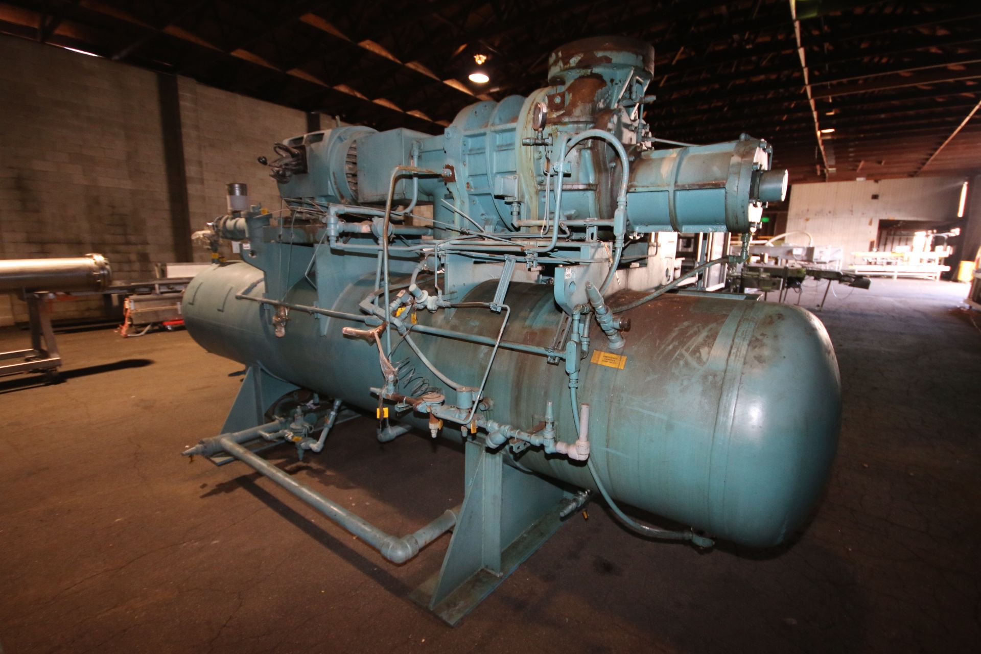 BULK BID: Lots 1-5 & (5) Ammonia Screw Compressors & FES hp 400 hp Screw Ammonia Compressor, Main - Image 6 of 7