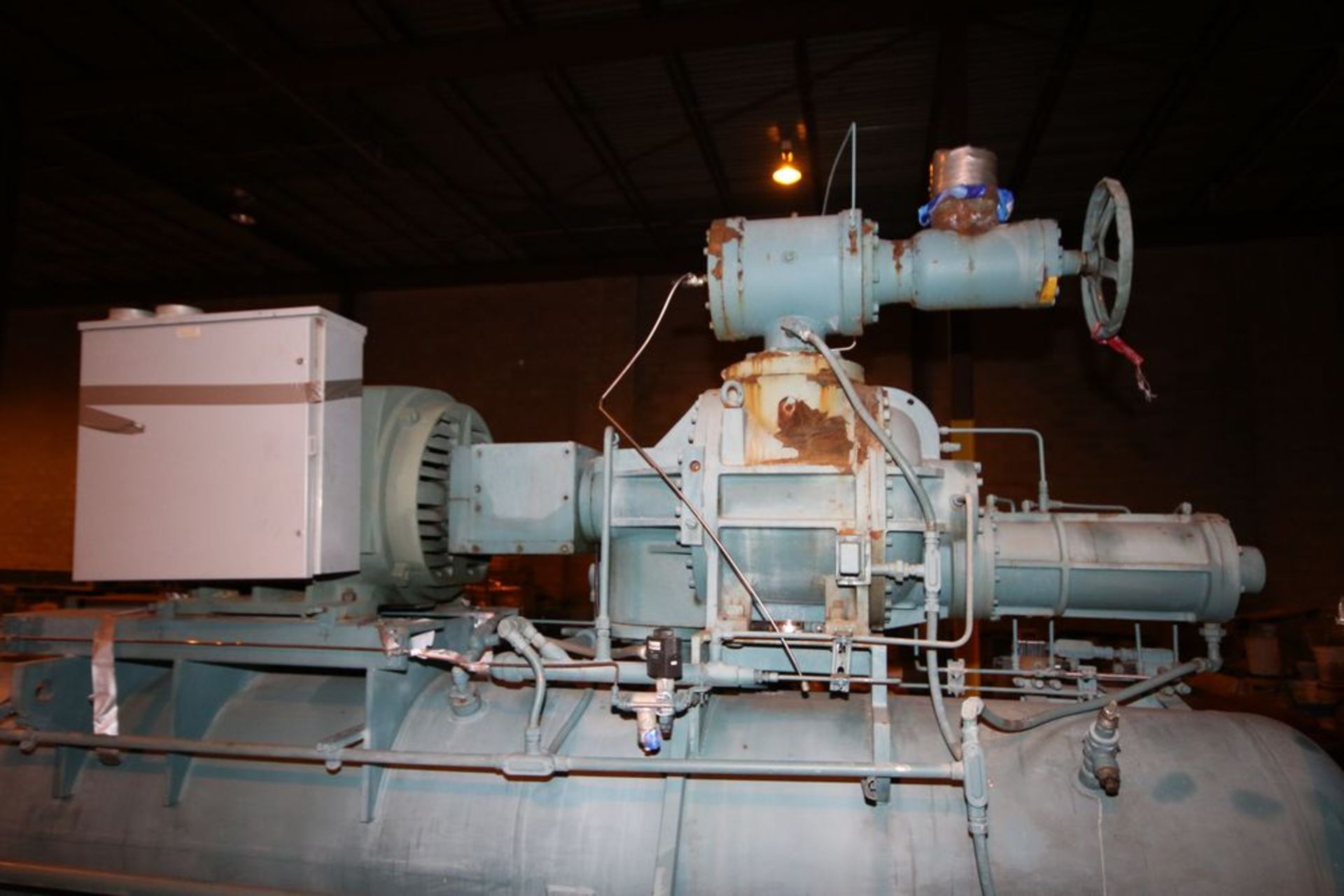 Frick 500 hp Rotary Screw Ammonia Compressor, M/N RWB II 222.H, S/N S0600QMCTHAA03, R717 Refrierant, - Image 5 of 7