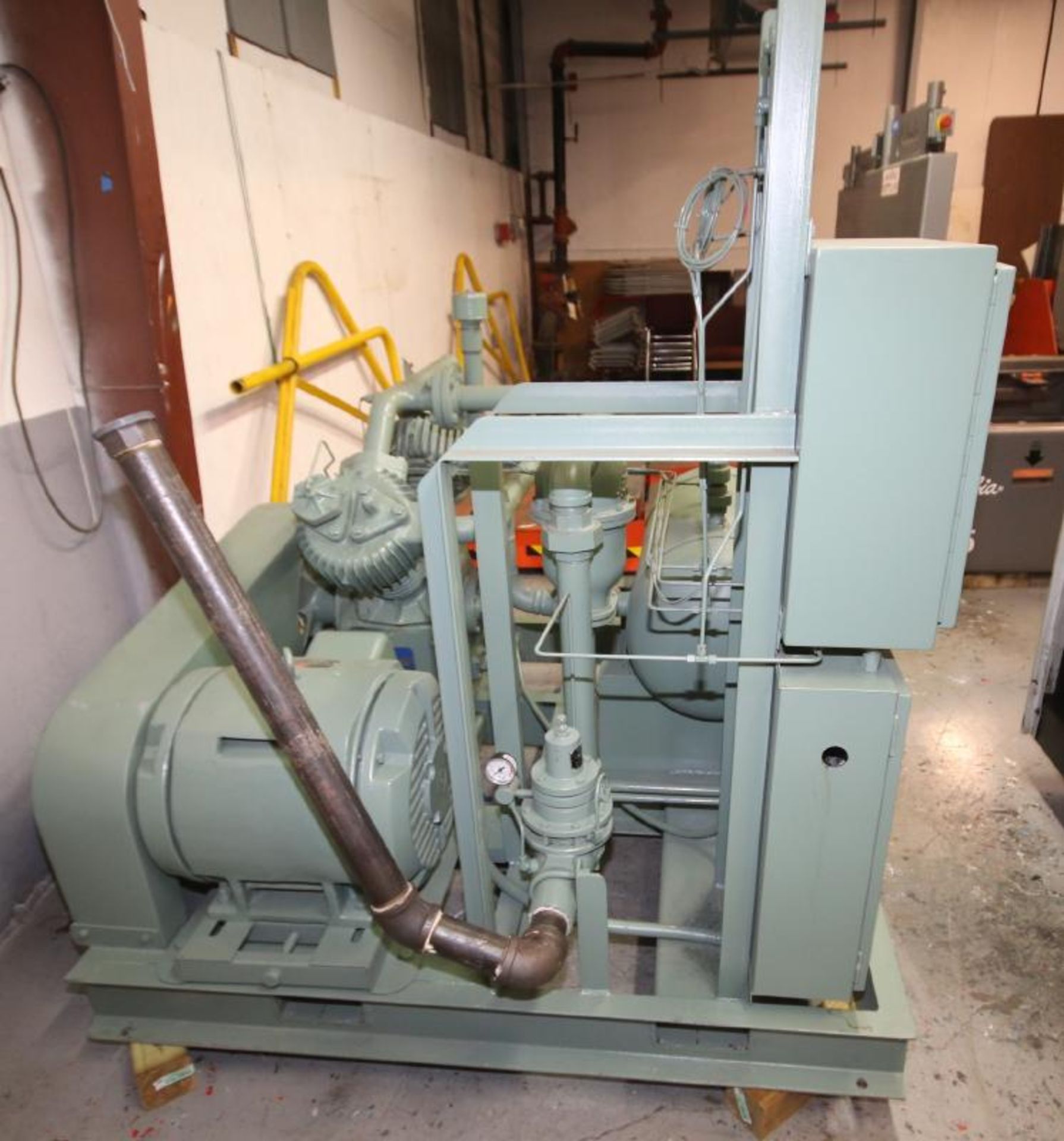 Dearing Compressor & Pump Company 40 hp Reciprocating Air Compressor, with Creole 2 Cylinder