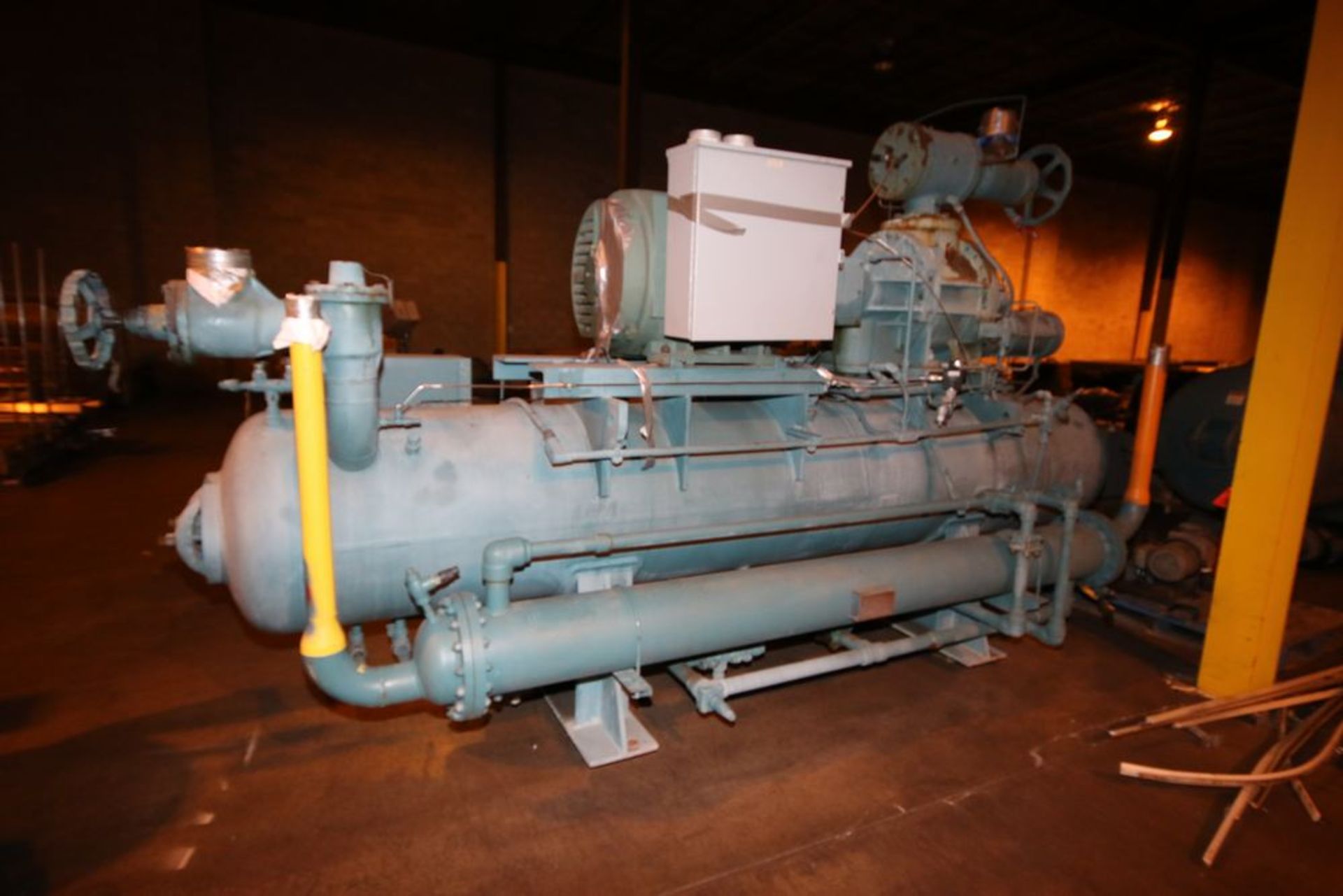 Frick 500 hp Rotary Screw Ammonia Compressor, M/N RWB II 222.H, S/N S0600QMCTHAA03, R717 Refrierant, - Image 3 of 7