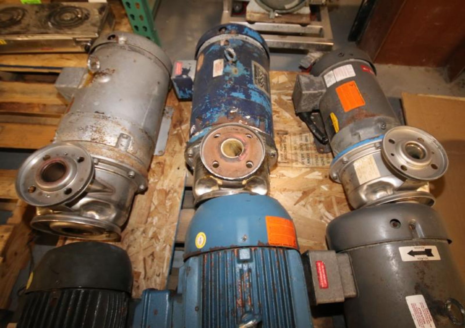 (6) Goulds 5 & 10 hp Glycol Centrifugal Pumps with S/S Heads, 575V 3 Phase (Located in Pittsburgh, - Image 2 of 2