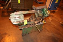 Grizzly Horizontal Band Saw, M/N G1758, S/N 774023, with Aprox. 6-1/2" W Working Area, with Dayton