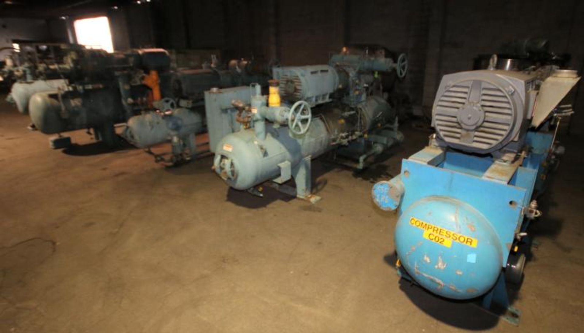BULK BID: Lots 1-5 & (5) Ammonia Screw Compressors & FES hp 400 hp Screw Ammonia Compressor, Main - Image 5 of 7