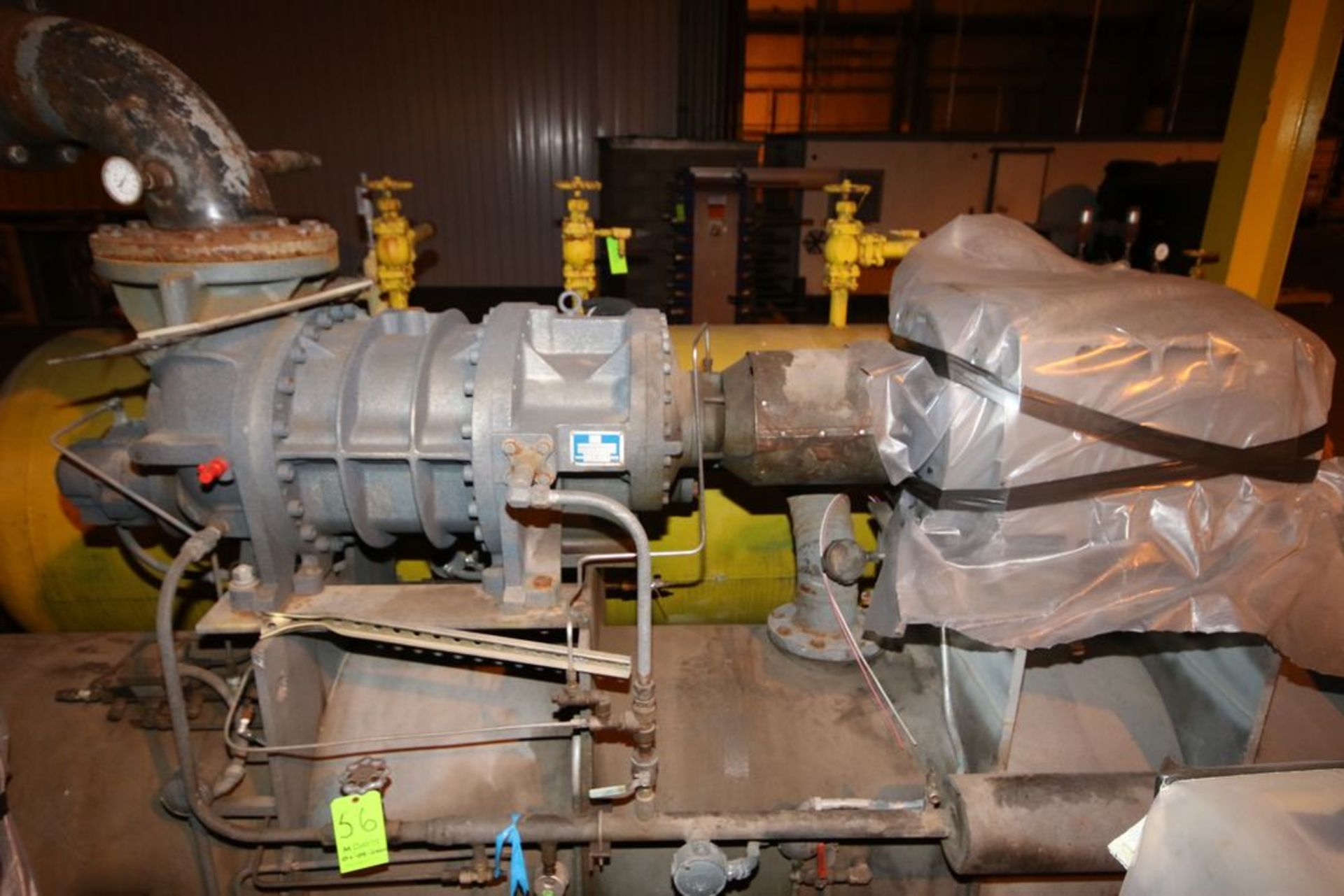 FES 200 hp Ammonia Screw Compressor, with FES Head, M/N 675B, S/N 2512838, 250 PSI @ 300 F, 27,093 - Image 2 of 5