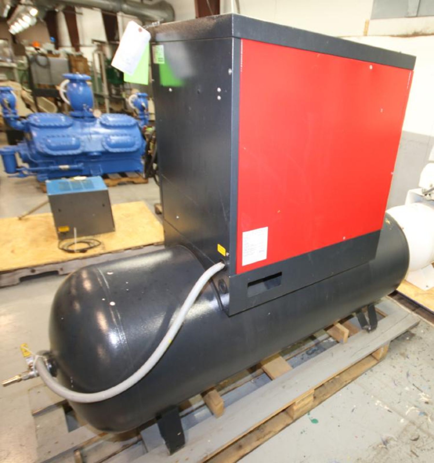 2015 Chicago Pneumatic 15 hp Screw Air Compressor, Type QRS15HP 500 UL, SN CAI843972, Mounted on - Image 4 of 7