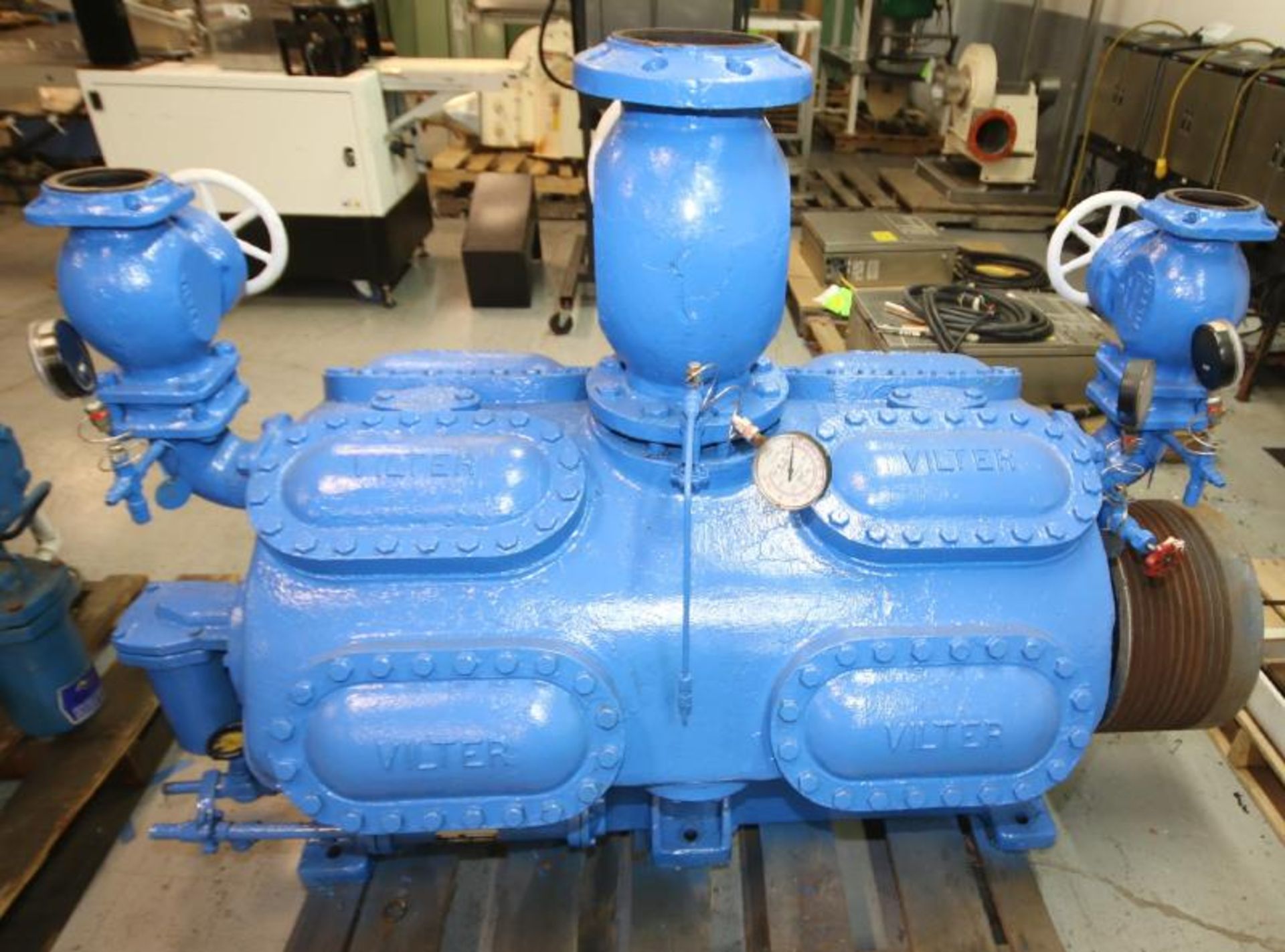 Vilter 16 - Cylinder Reciprocating Ammonia Compressor Head, Size A11B4416B, SN 21056, Order No. D- - Image 3 of 5