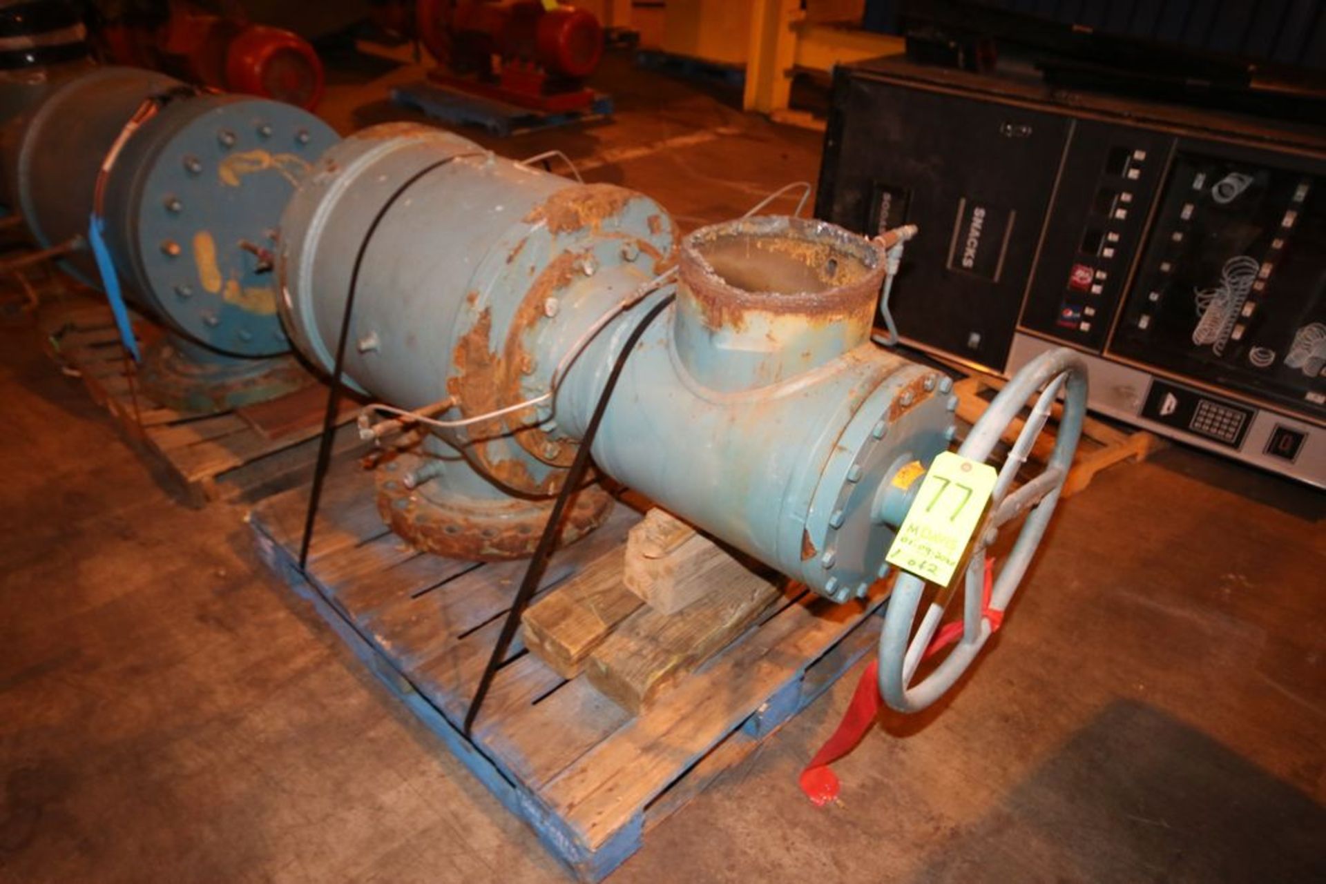 Ammonia Valves, Includes Turn Wheel, with Bolt Type Inlet/Outlet (LOCATED IN BROCKPORT, N.Y.) & (
