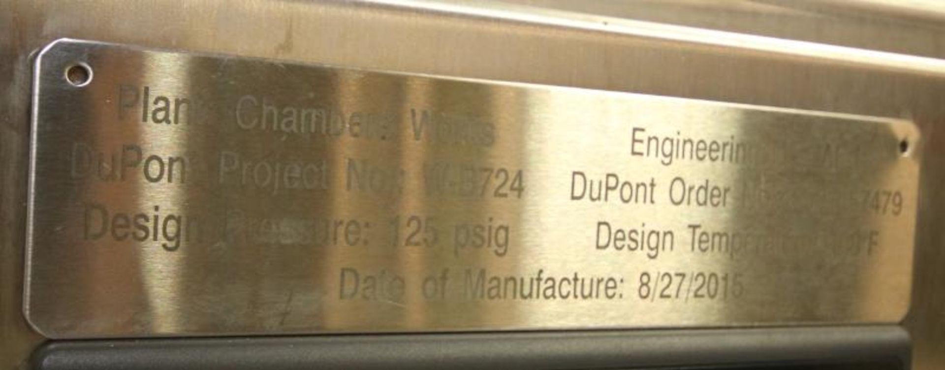 2015 SPX Breathing Air Purification System, Model 205 DM, SN 1000003011045, 60/150 psig @ 100 - Image 5 of 6