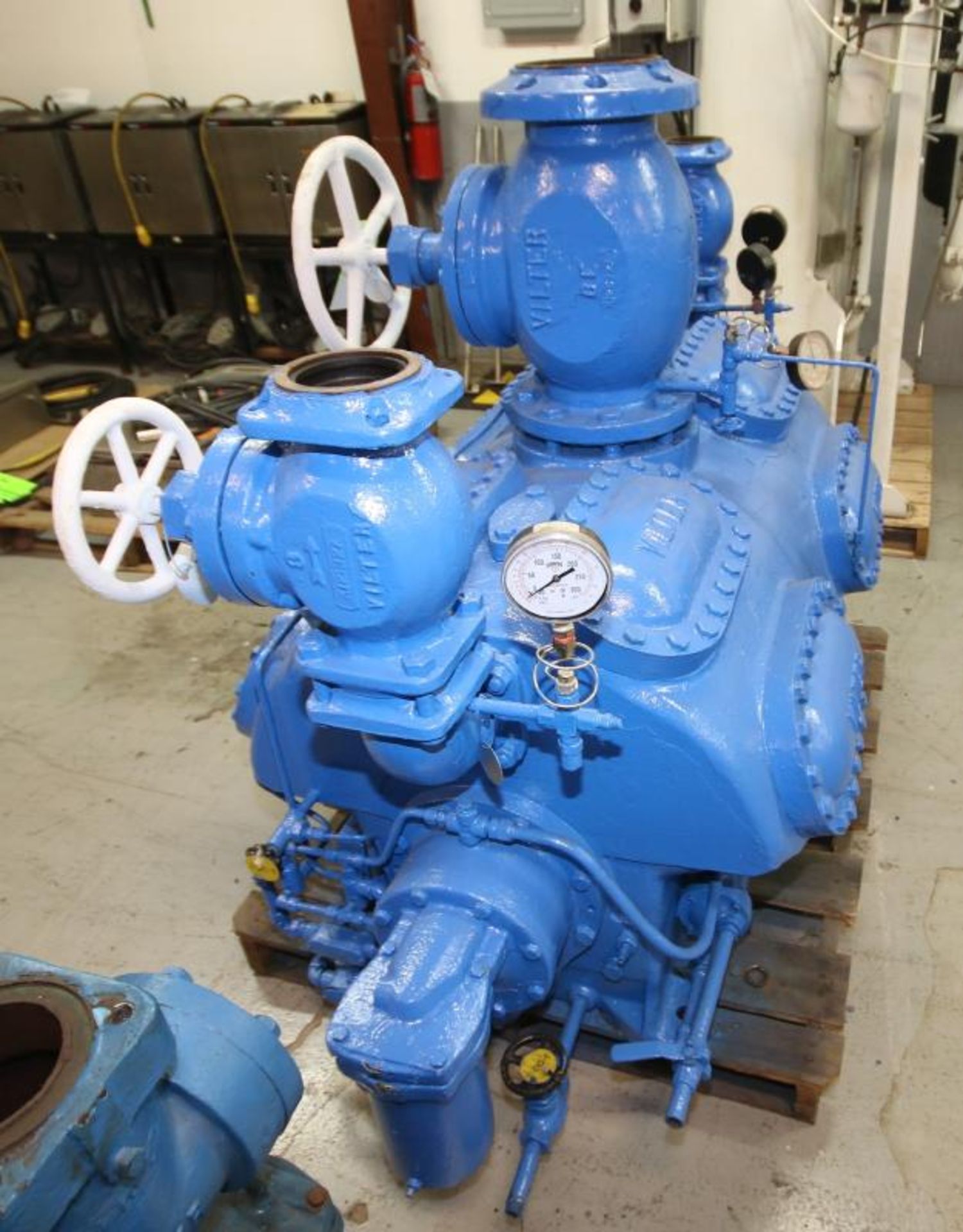 Vilter 16 - Cylinder Reciprocating Ammonia Compressor Head, Size A11B4416B, SN 21056, Order No. D- - Image 2 of 5