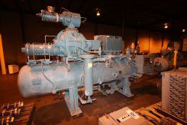 Frick 500 hp Rotary Screw Ammonia Compressor, M/N RWB II 222.H, S/N S0623RF MCTHAA03, R717