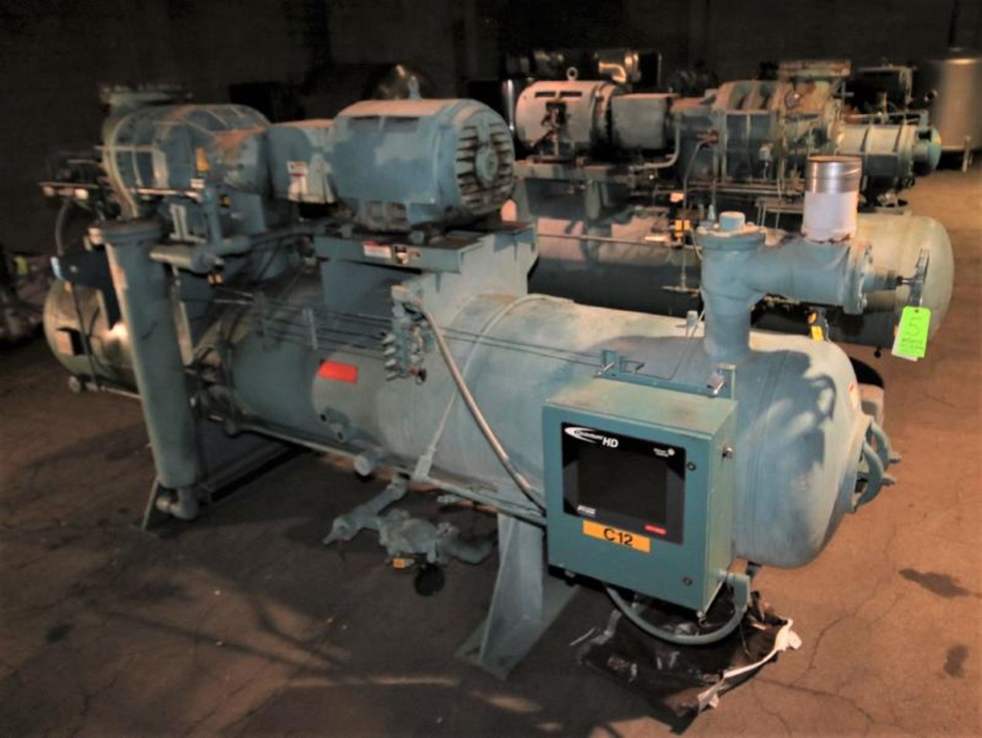 BULK BID: Lots 1-5 & (5) Ammonia Screw Compressors & FES hp 400 hp Screw Ammonia Compressor, Main - Image 3 of 7