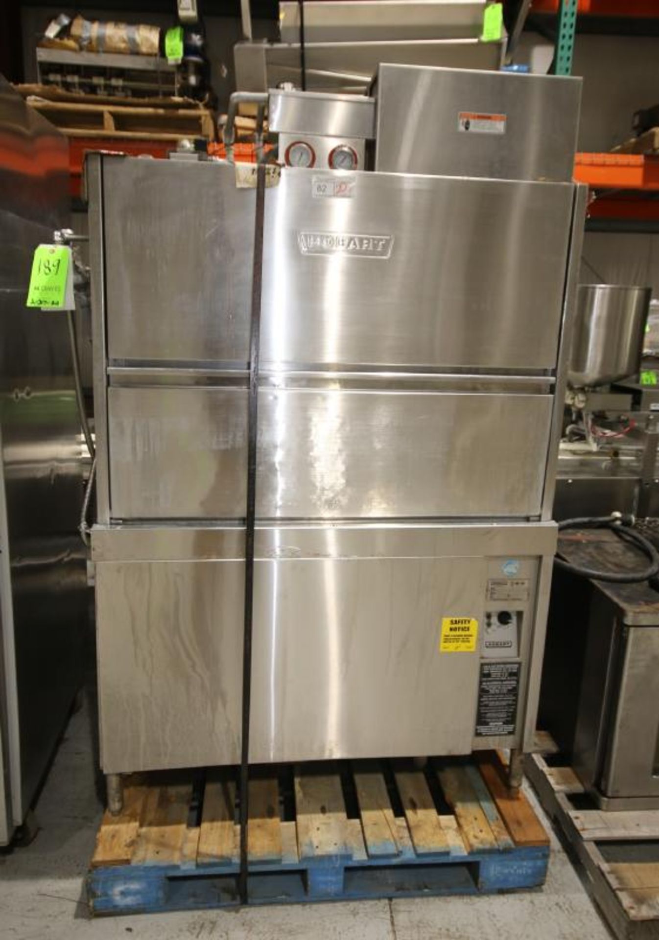 Hobart S/S Commercial Dish Washer, Model UW50, SN 85 - 1003451,
