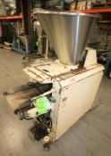 Kemper Dough Divider, Type T CONSUL, SN 73629, with 10" W Belt, 25" S/S Funnel (Located at the MDG