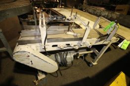 58" L x 10.5" W x 36" H Portable Conveyor with Lane Diverter & Drive (Located at the MDG Auction