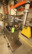 Comas S/S Postion Filler / Depositor, SN 2248, with 2" Threaded Fill Valve & Adjustable Height (