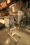 All Fill / Colborne Portable Auger Filler / Depositor, with 20" S/S Fill Funnel, 2" Fill Head,