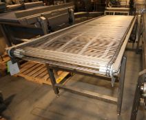 Aprox. 10 ft L x 36" W x 40" H S/S Conveyor, with S/S Belt, Electric Drive (Located Pittsburgh, PA)