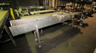 11 ft. x 10" W x 37" H Aluminum Conveyor with Plastic Chain & Drive (Located at the MDG Auction