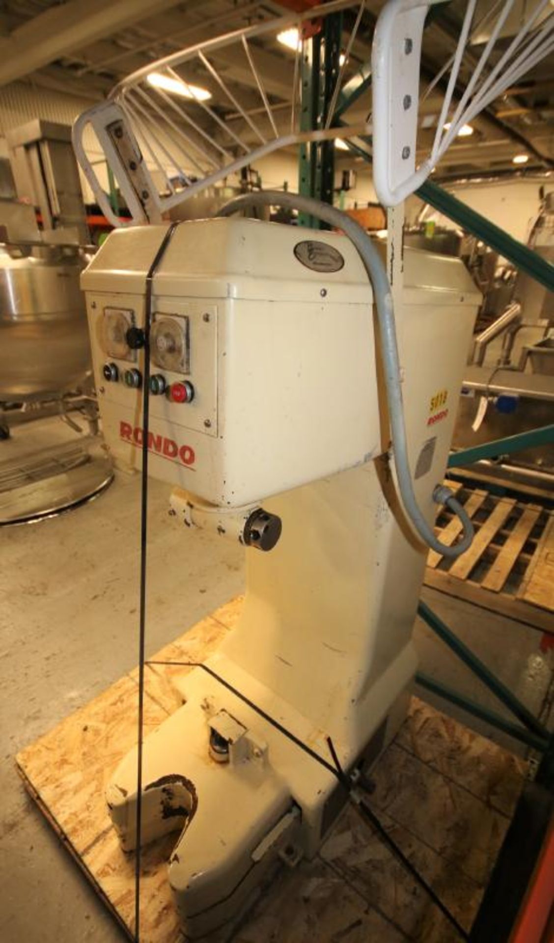 Rondo Dough Mixer, Type SA / SR 180, SN 112 54235, 220V 3 Phase, Includes Guard, (Note: Bowl & - Image 2 of 5