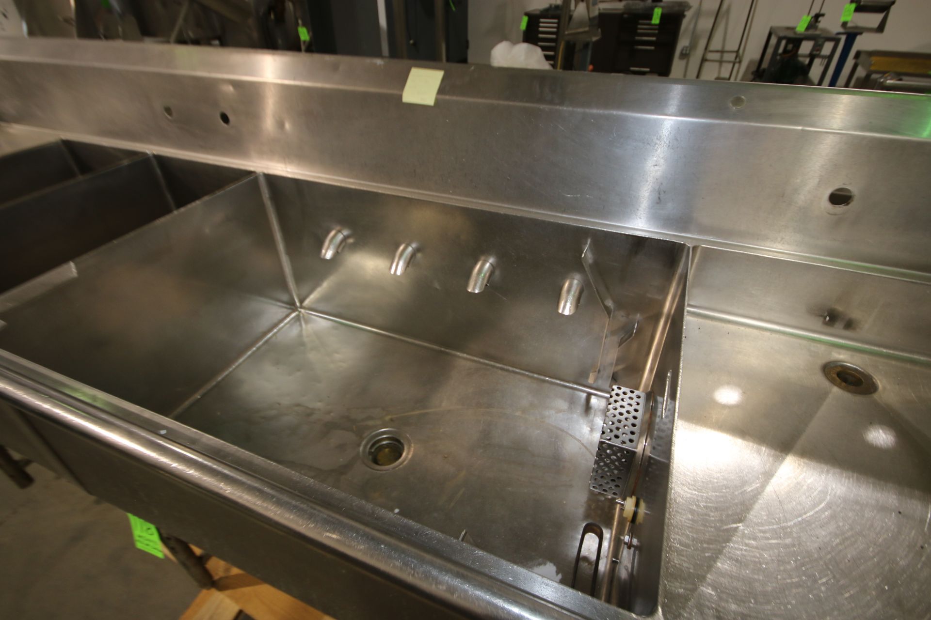 S/S 4-Compartment Sink, with PowerSoak System, with Bottom Mounted Drive, Mounted on S/S Legs, - Image 3 of 4