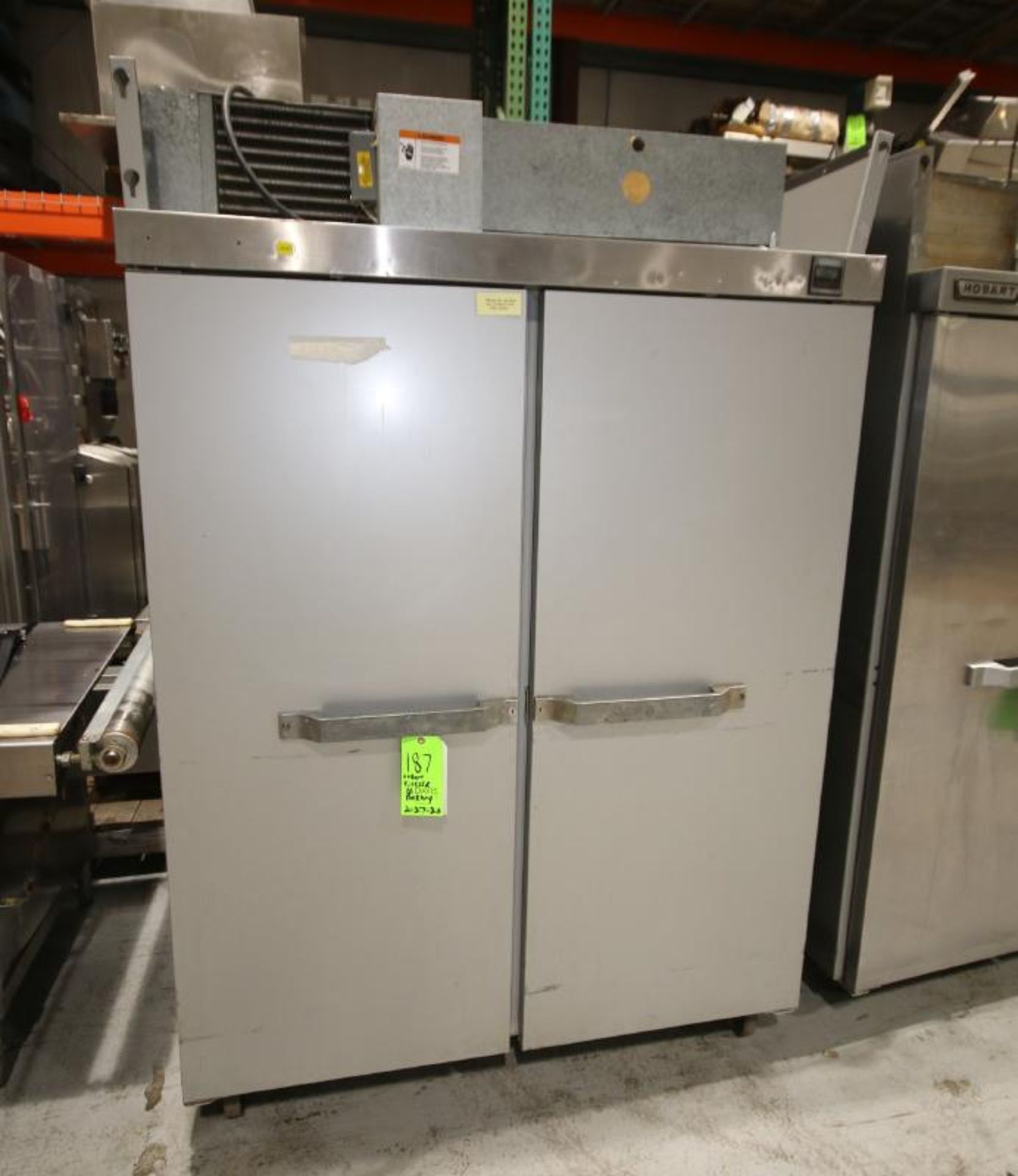 Hobart 2 - Door Rack Freezer, Model QT2, SN 32 - 1079501, 35 Rack Position,