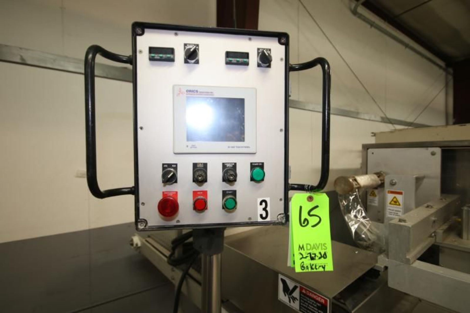 Orics 8 - Station Tamper Evident Tub Sealer, Model SLSVGFR20, SN SCF9931, with 5 1/2" W Change - Image 5 of 9