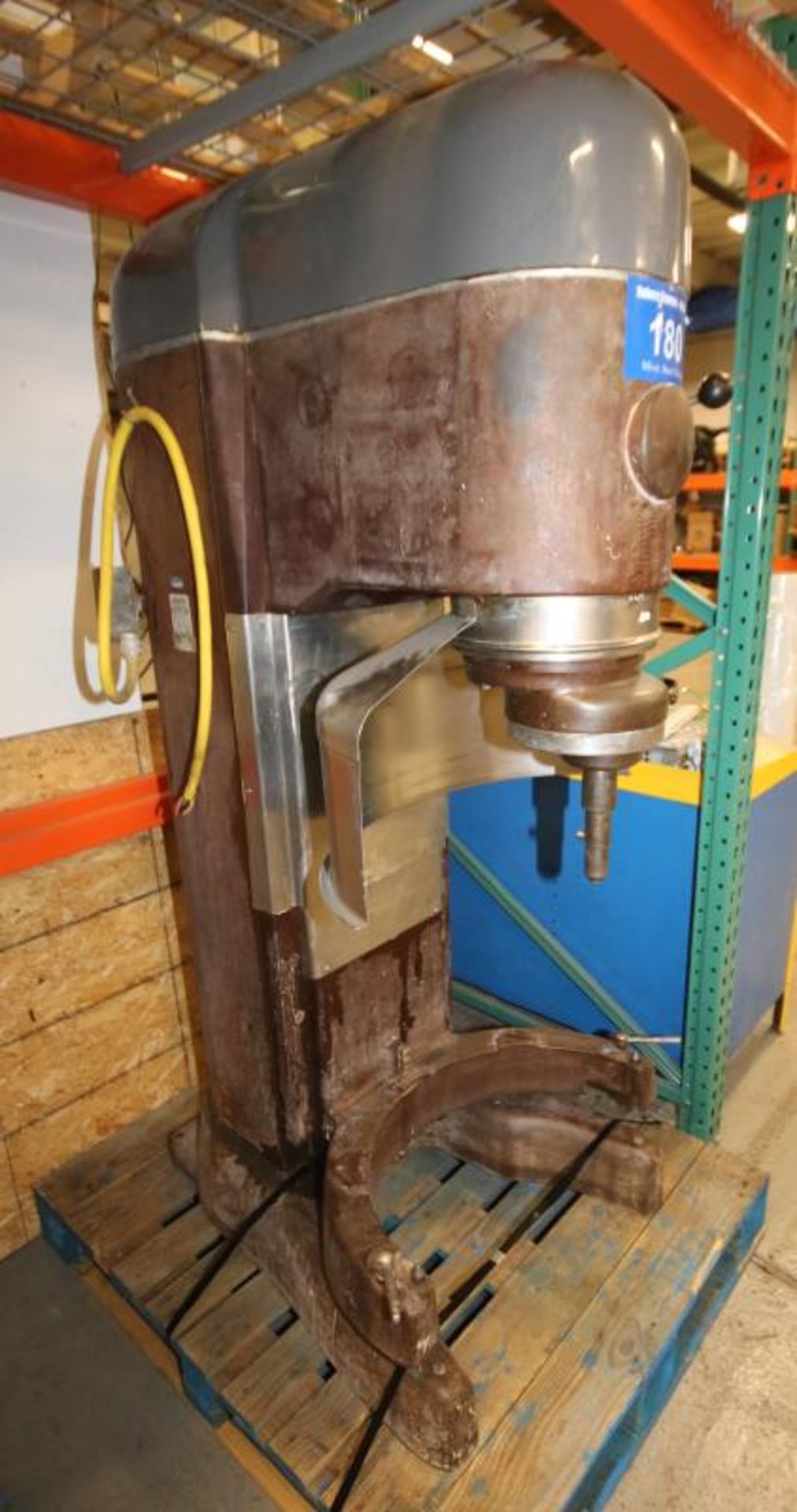 Hobart 140 Quart Dough Mixer, Model V1401, SN 11-299-564, 5 hp, 1725 rpm, 200V 3 Phase, (Note: