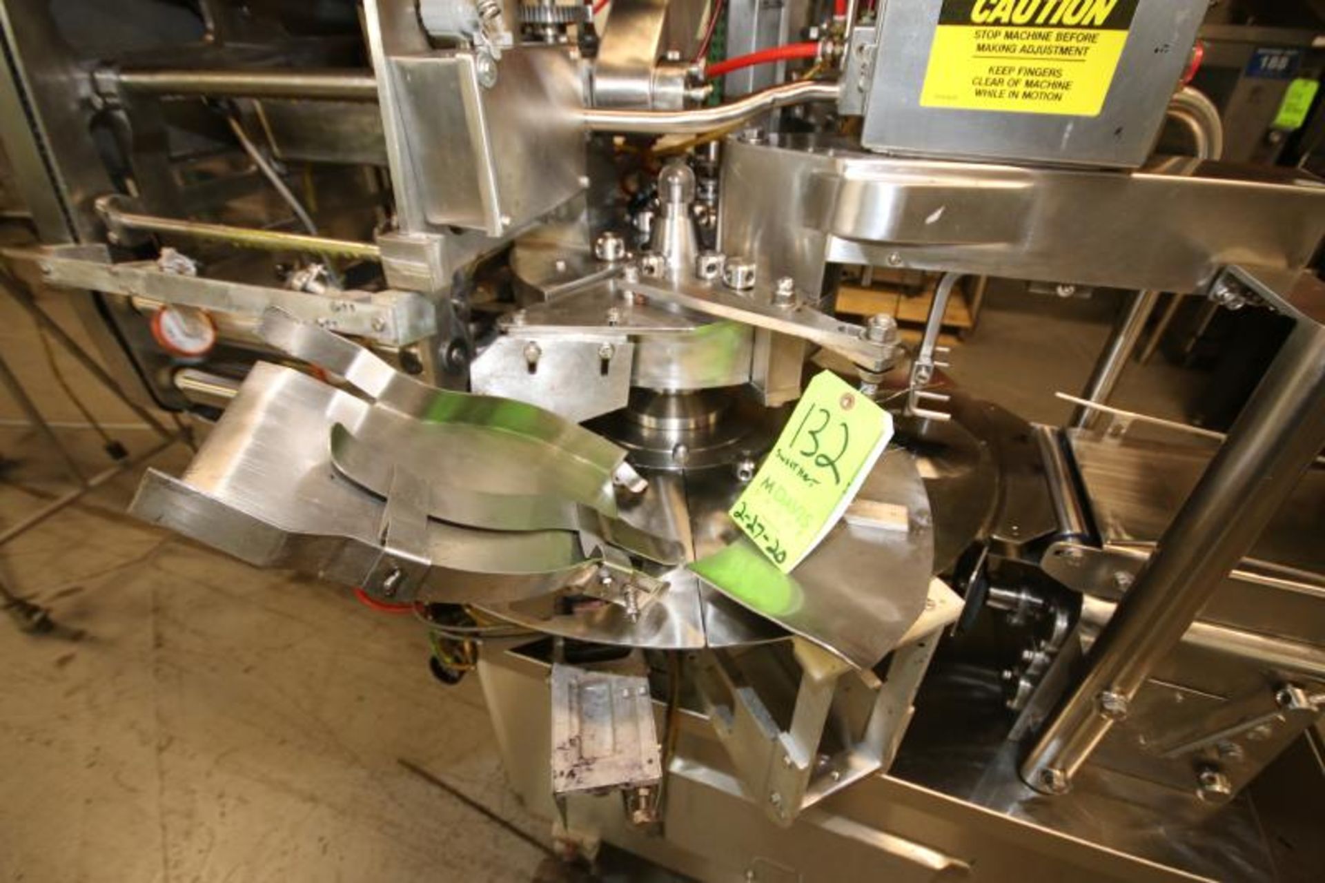 Sweetheart Cup. Co. / Flexefill 8 - Station Rotary S/S Cup Sealer, SN 23-02, Set - Up with 5.5" - Image 2 of 9