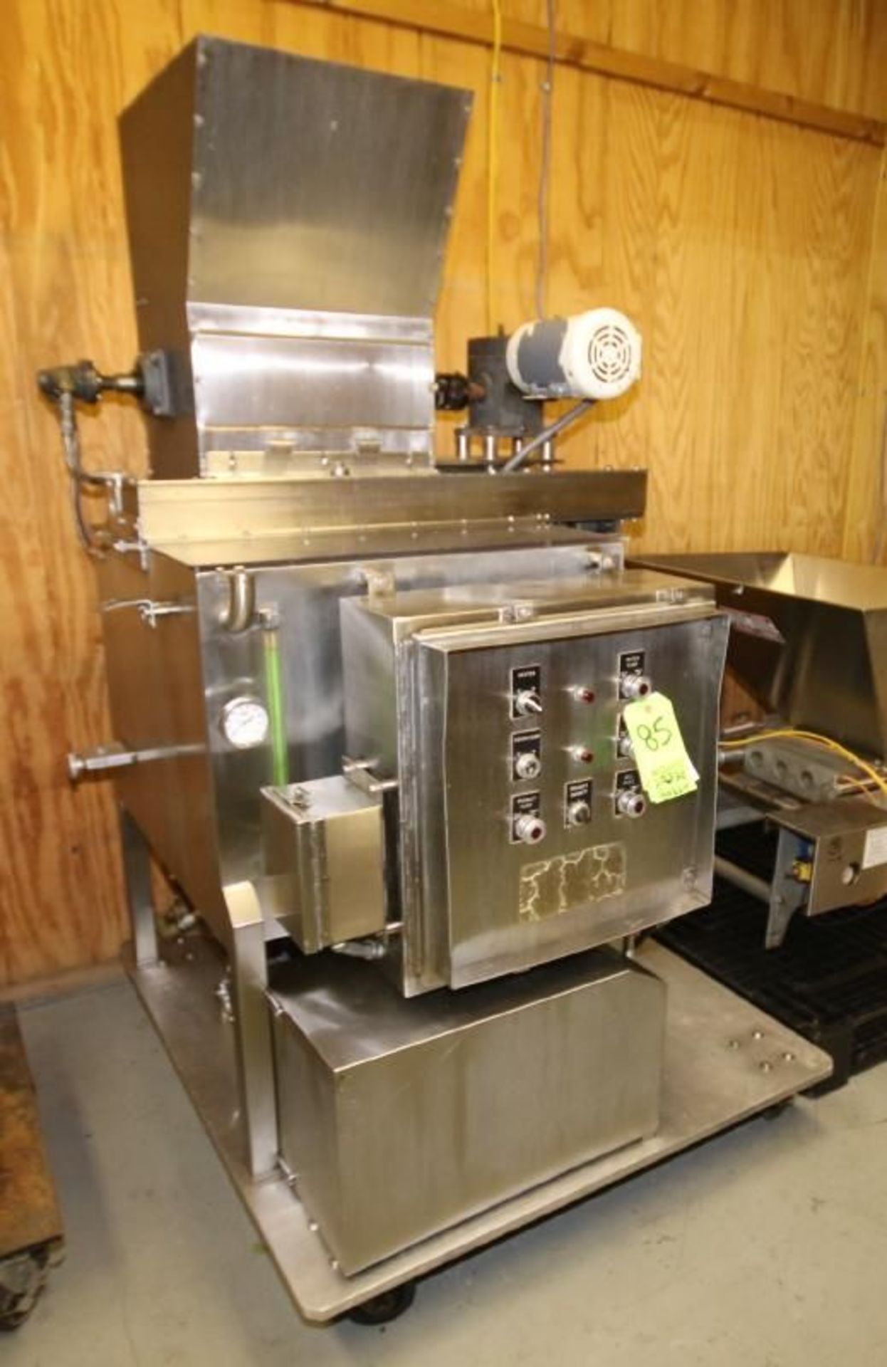 Fedco Portable S/S Butter / Kettle Mixing System, Model WS BMA, SN 170, with 29" W x 30" D" W Hinged - Image 2 of 9