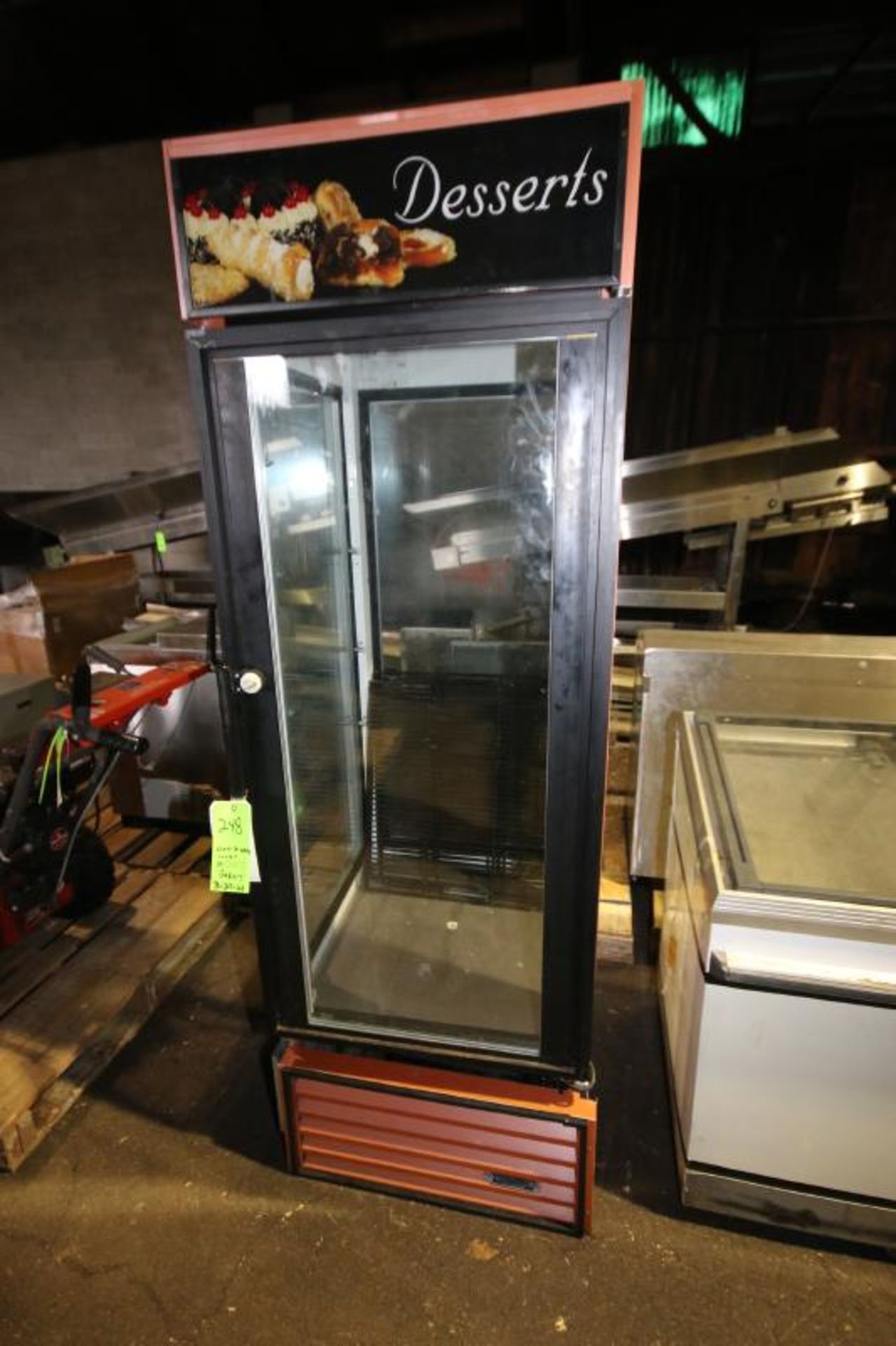 Superior 26" W Glass Desert Cooler (Located at the MDG Auction Showroom in Pittsburgh, PA)