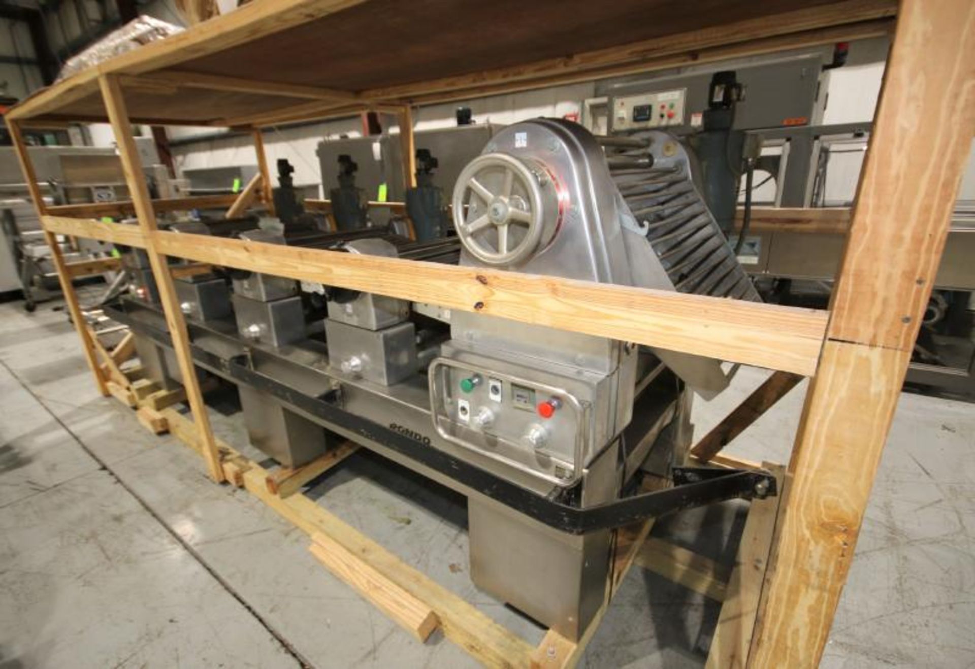 Rondo 24" W S/S Multi Roll Dough Sheeter, Model PQC613333, SN A5149007, Includes (4) Additional - Image 5 of 12