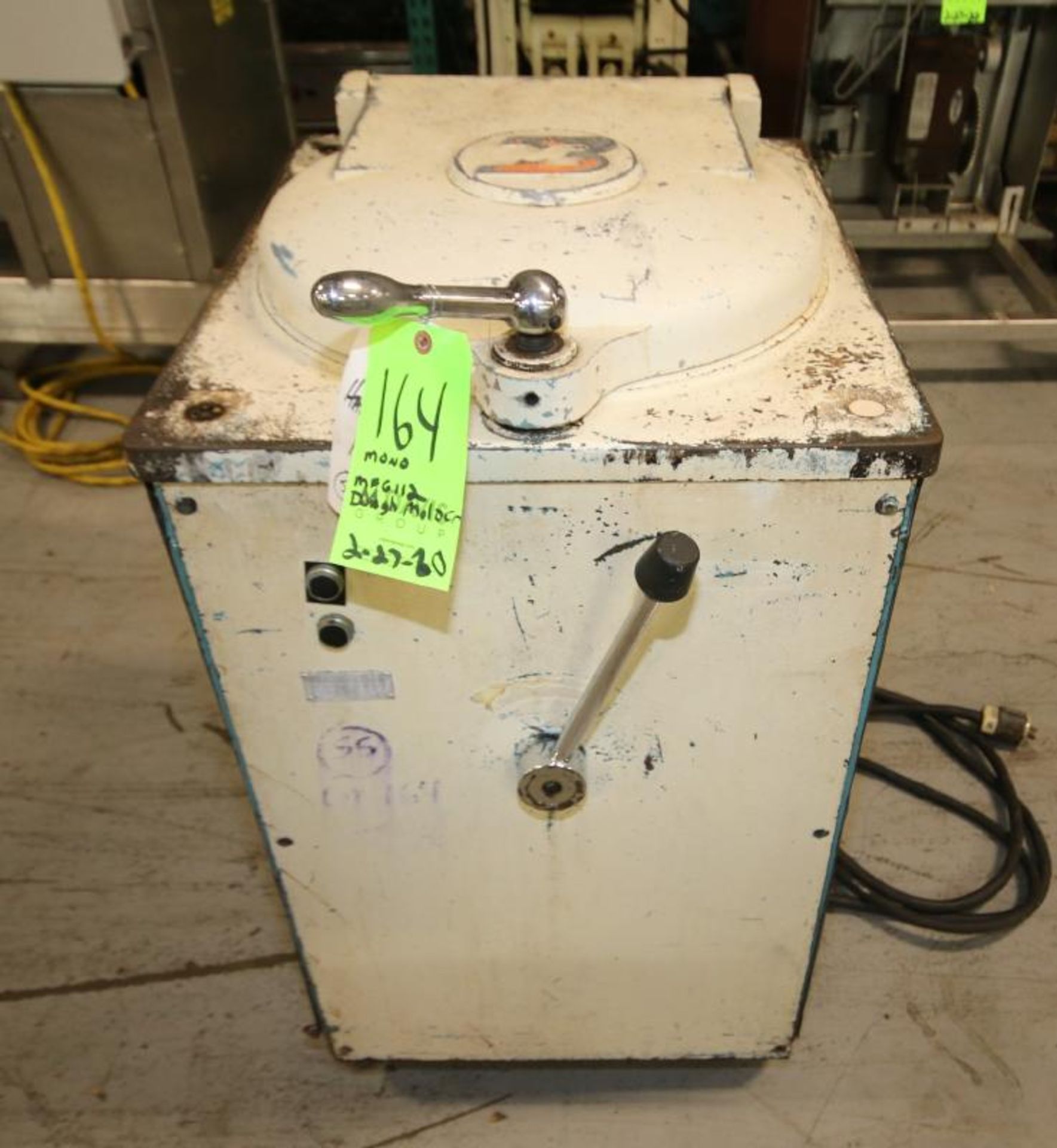 Mono Bakery Equipment Dough Molder, Model MFG112 (Located at the MDG Showroom in Pittsburgh, PA)