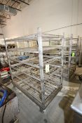 6-Shelf S/S Racks, Overall Dims.: Aprox. 61" L x 37" W x 70-1/2" H (LOCATED IN YOUNGSTOWN, OH) (