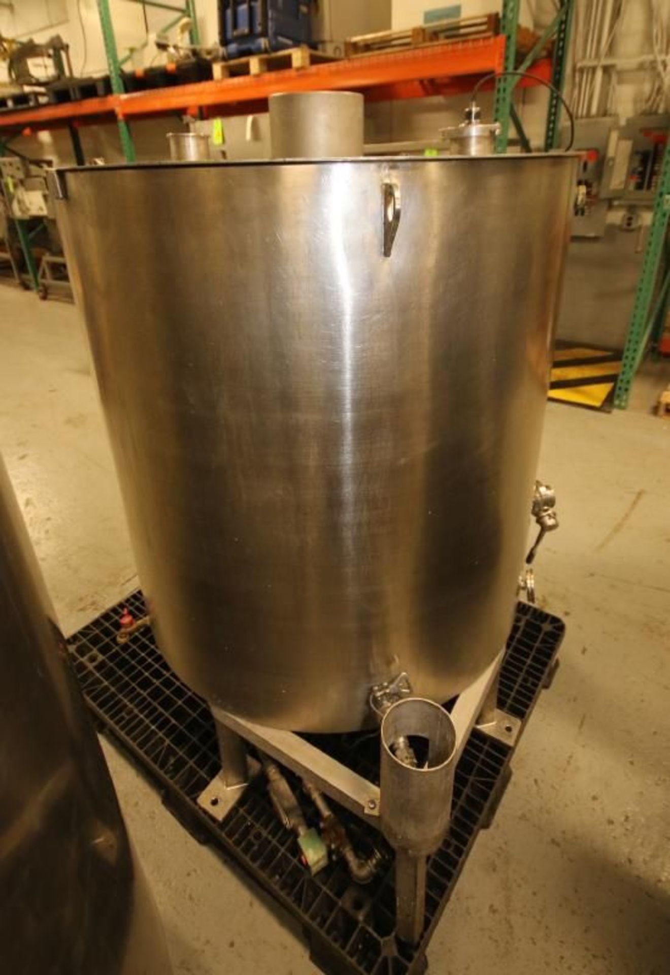 Aprox. 150 Gal. Hinged Lid Jacketed S/S Kettle, - Image 5 of 6